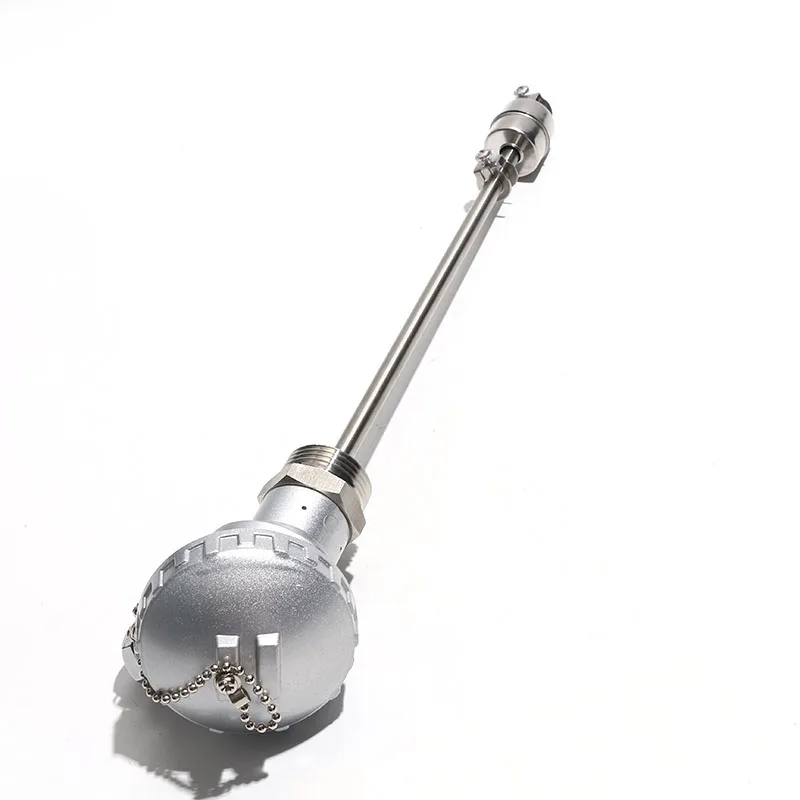 1PC Adjustable Thread Stainless Steel Single Float Switch Multi-point Reed Switch Type 75mm-600mm Liquid Level Controller DN25