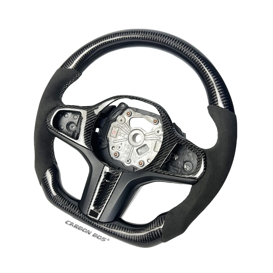 Personalized leather fiber steering wheel suitable for BMW F35 F10 F18 F09 G20 G30 G38 G82 X3 X4 X5 X6 X7 series