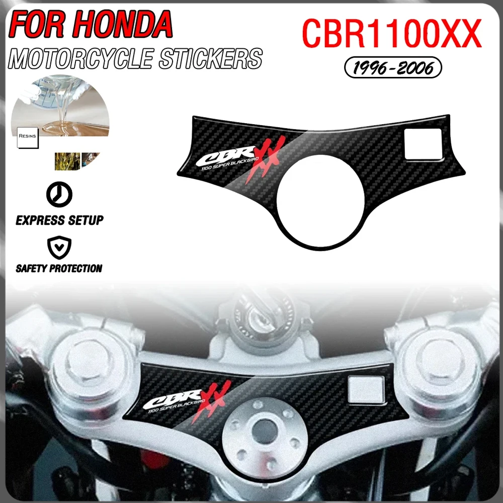 

Для Honda 1996-2006 CBR1100XX мотоцикл 3D внешний вид из углеродного волокна трезуб задняя защита декоративная защитная наклейка комплект