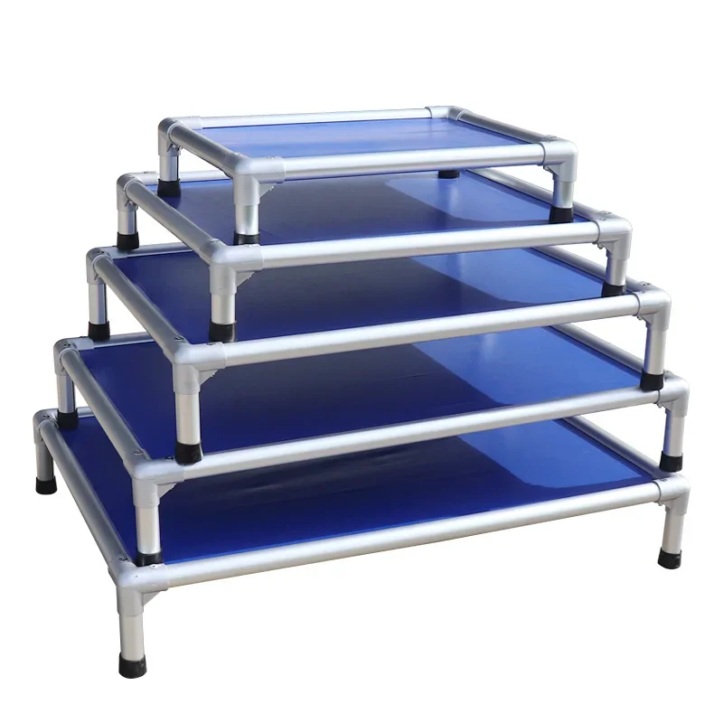 

High Quality Aluminum Dog Crate Bed Aluminium Raised Dog Bed 2023 For Indoor Outdoor Use