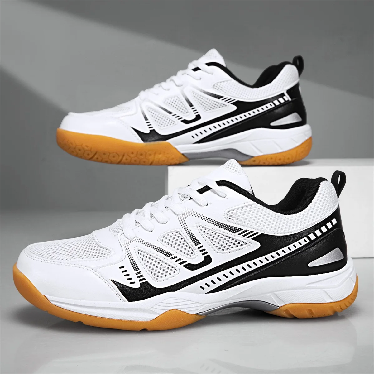 Badminton Shoes, Sports Shoes, Non-Slip, Breathable, Lightweight Sports Shoes, Competition Training Shoes, Table Tennis Shoes, Tennis Shoes