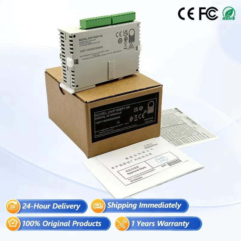 PLC Controller DVP16SP11R New Original Stock in Stock Plc Programming Controller