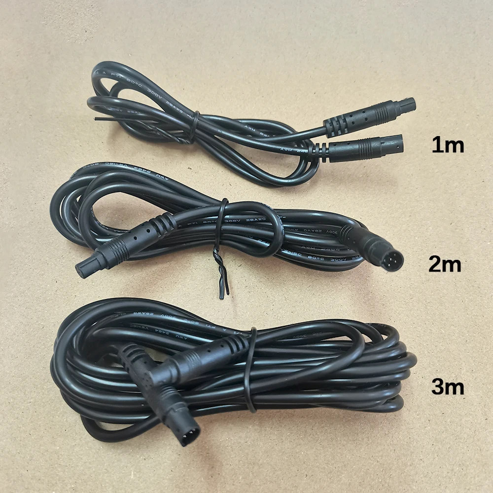 1 Stück 4/5/6/8-poliges Verlängerungskabel für Autokameras, Stecker auf Buchse, 1 m, 2 m, 3 m, Kabelsatz für die Videoverbindung der Rückfahrkamera. – Detail 4