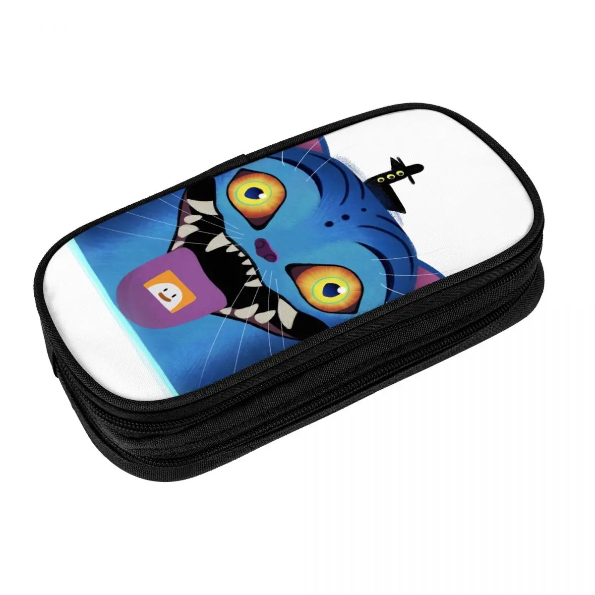 Simpatici astucci KPop Demon Hunters Huntrix Astucci portapenne per studenti Borsa portaoggetti grande Accessori per ufficio con cerniera