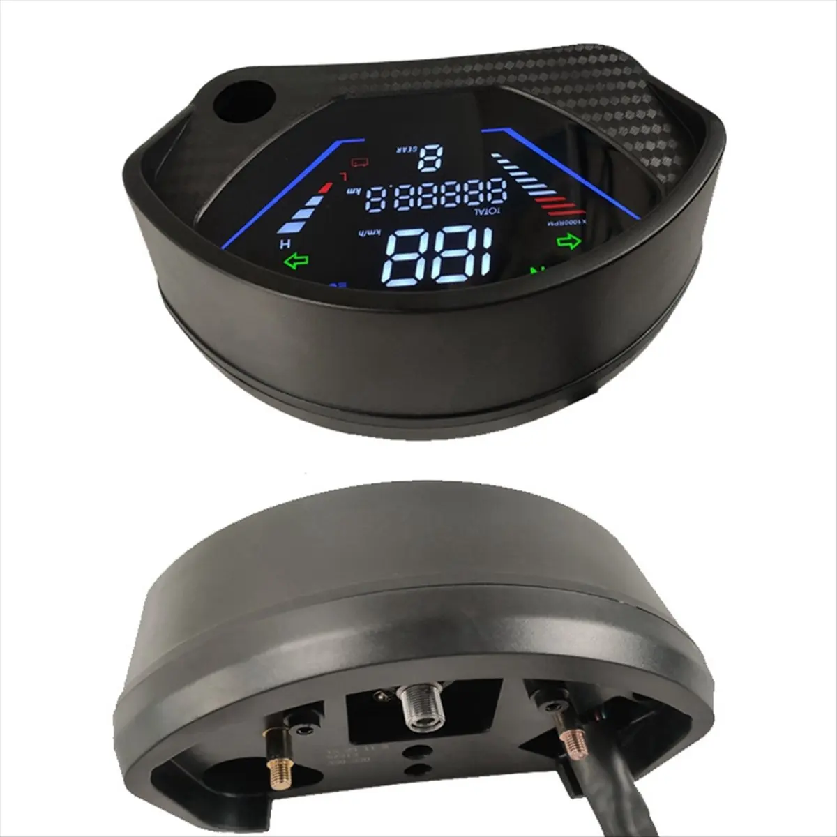 Compatible Motorcycle Digital Speedometer Gauge Versatile Dashboard for CD70 Jialing JL70 JH70 Accessory