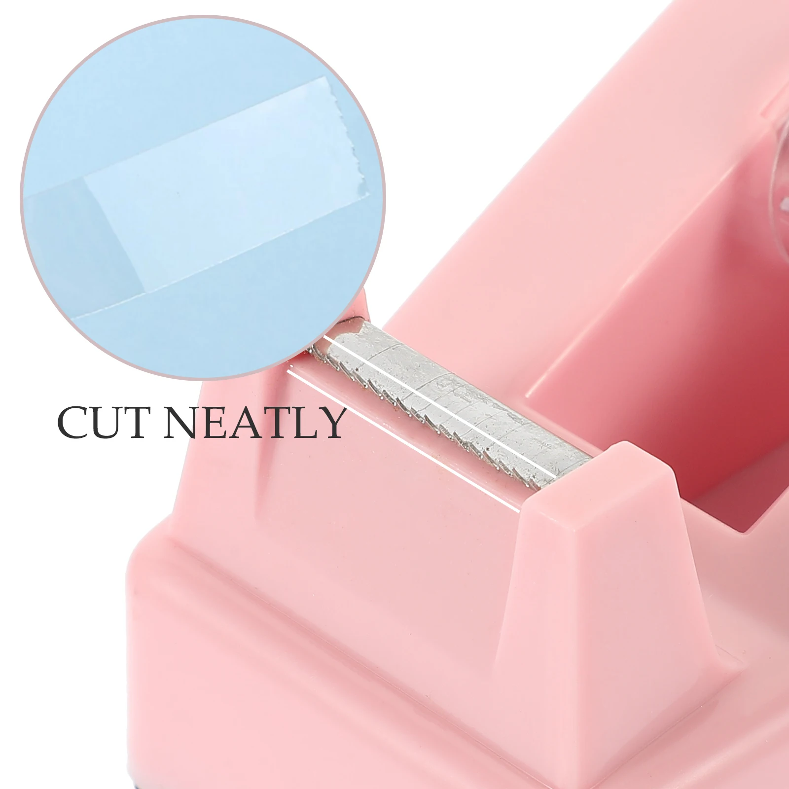 

2Pcs Tape Dispenser Reusable Desk Supply Household Holder Small Sticker Dispenser Portable Practical Study Office