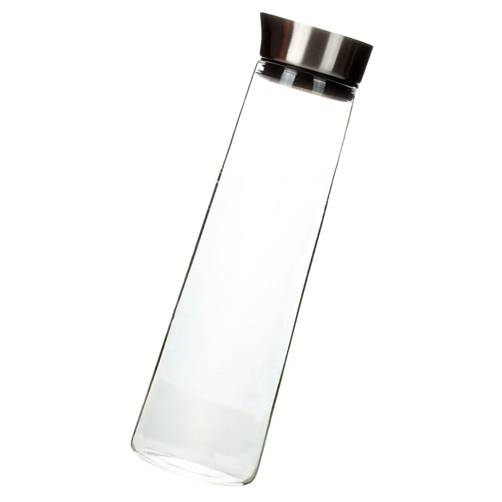 

Large Capacity High Borosilicate Glass Water Jug Transparent Cold Water Pitcher for Home Office Tea Juice Ice Beverage Leakproof