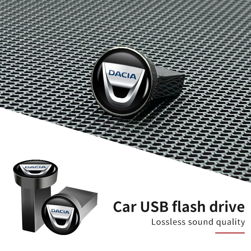 Car 16/32/64GB USB Flash Drives Mini Memory Stick Plug Accessories For Dacia Logan Mcv 2 Duster Sandero Lodgy Dokker Stepway Sol