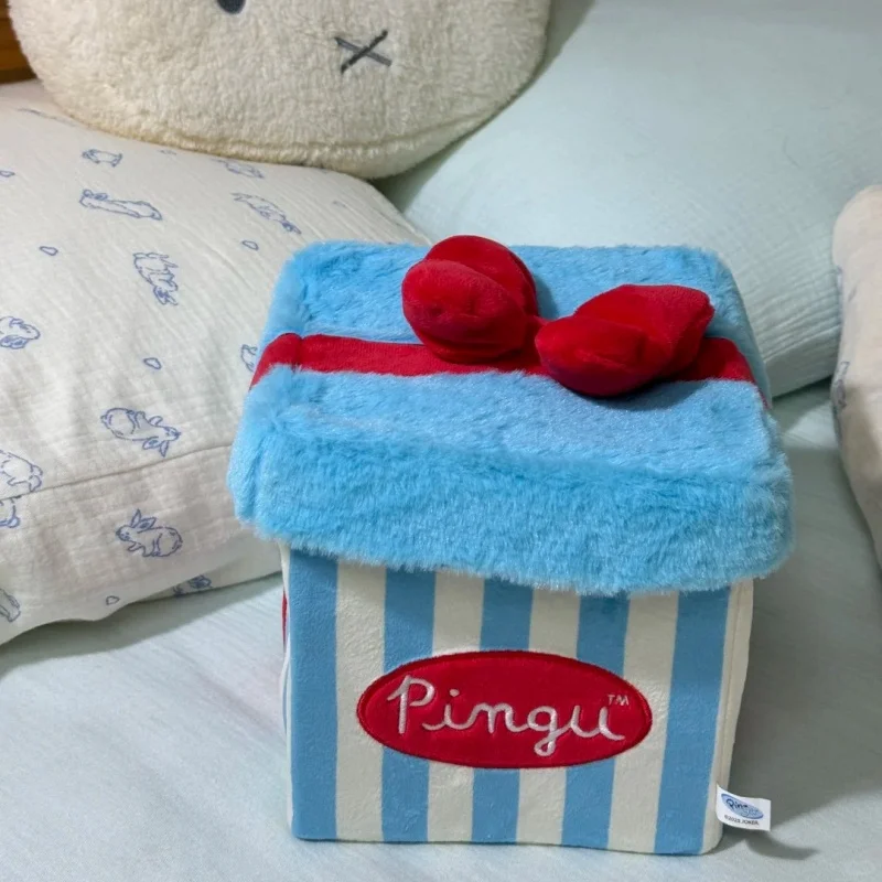 Neue Kawaii Pingu Überraschung Geschenk Box Puppe Für Kinder Geburtstag Anime Peripherie Pingu Spielzeug Desktop Ornamente Puppen Spielzeug Geschenke