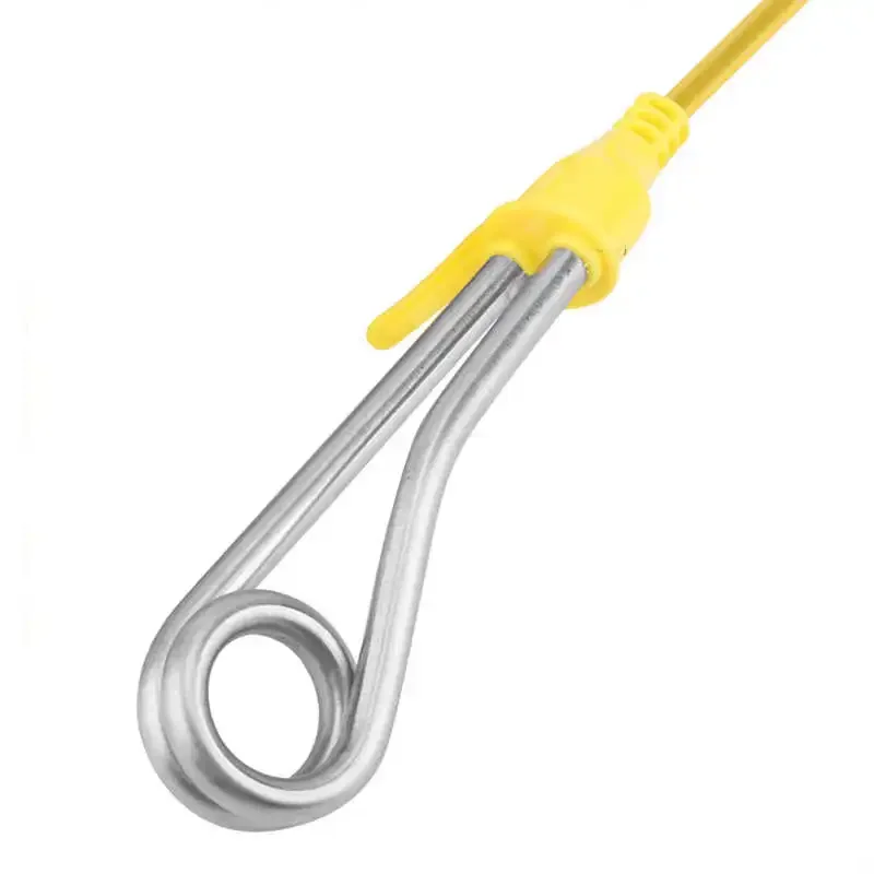 سخان كهربائي غلاية صغيرة الماء الساخن القهوة الغمر السفر استخدام 600 واط CN التوصيل 220 فولت سخان غاطس المياه قضيب Trimer الاتصال الداخلي T