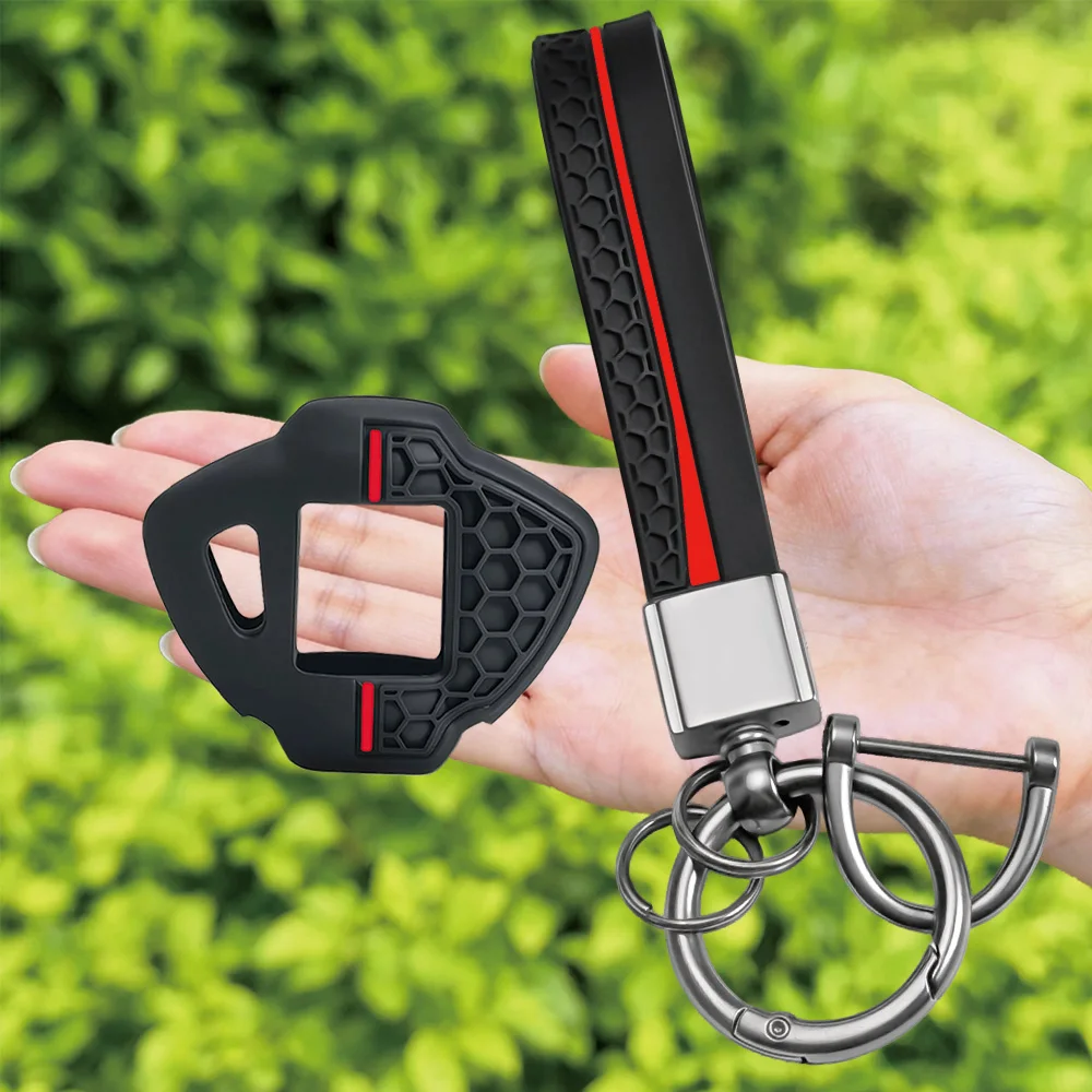 

Keychain Key Ring For Suzuki GSX-S 750 1000 1000GT GSXS750 GSXS1000 GSX-S750 Accessories Silicone Motorcycle Key Case Shell