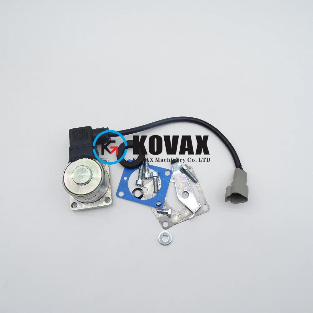 

03938010 01660911 01660910 12V Stop Solenoid Valve suitable for 3L31 3L40 3L41C 4L31 4L40 4L41C diesel engine kill switch