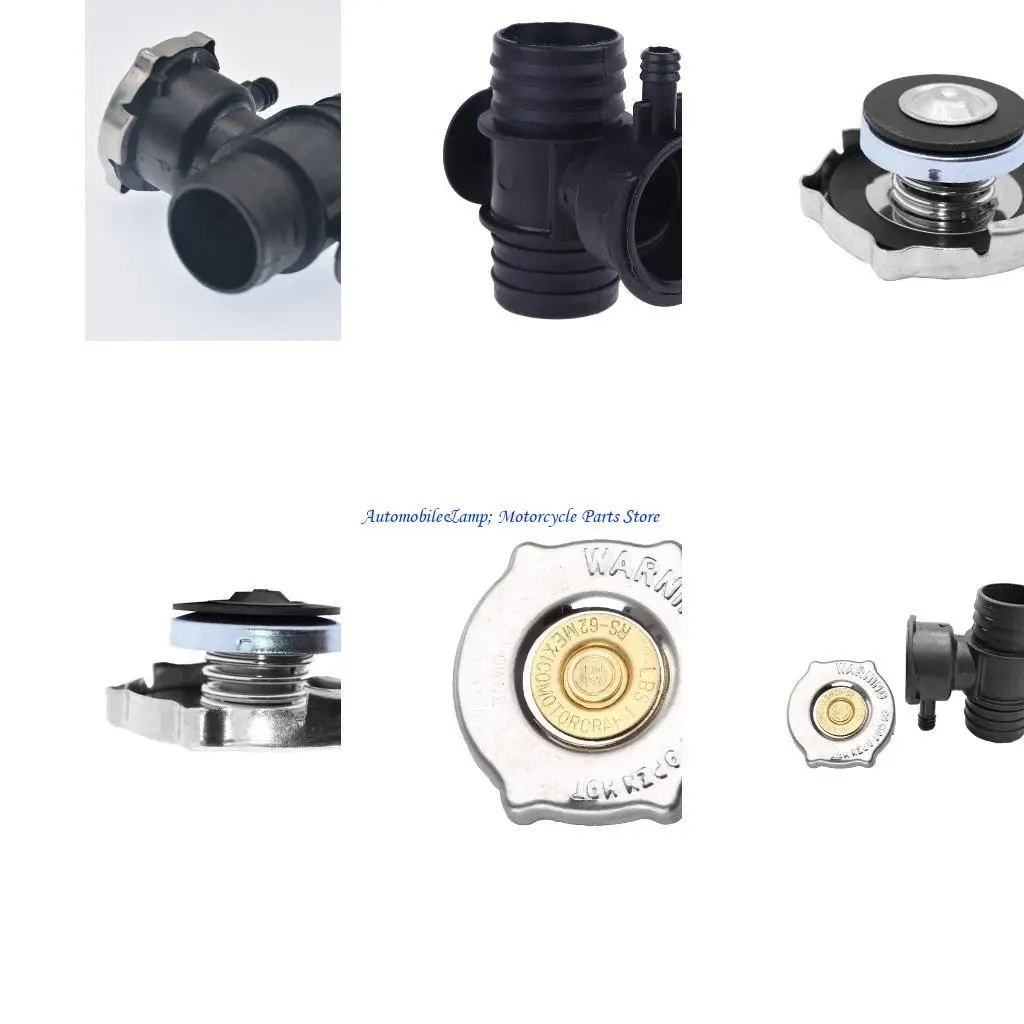 

H7BD Plastic Car Coolant Radiator Filler Neck for Sealing Four-way Connector