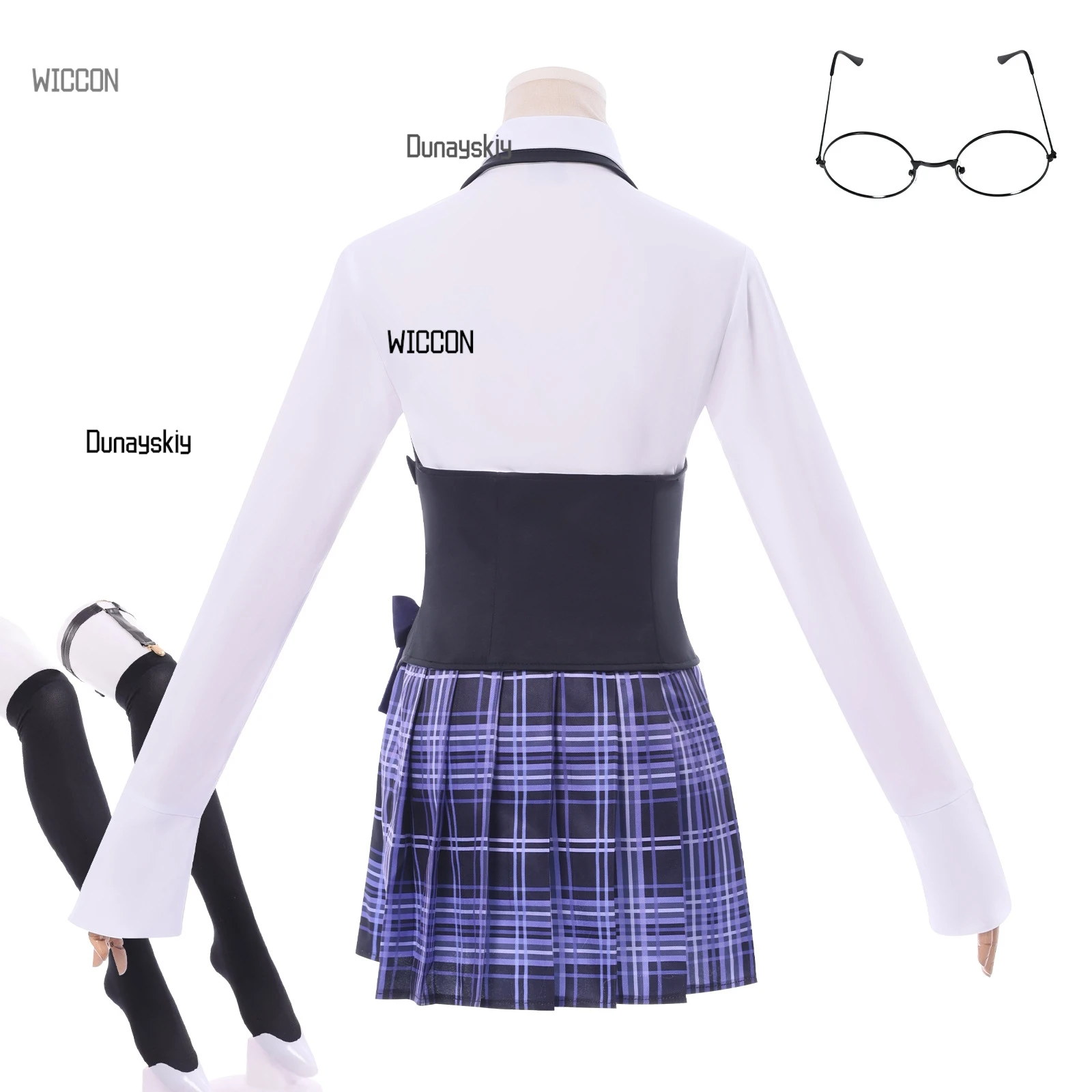 Tarka Ji Gioco Cosplay Naraka: Bladepoint Costume Ragazza JK Uniforme scolastica Gonna Top Parrucca Vestito Halloween Party Outfit per donna