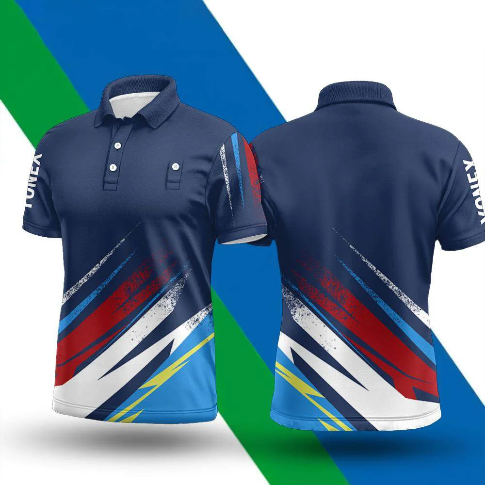 

Мужская новая футболка с короткими рукавами и лацканами с логотипом, летняя модная повседневная деловая футболка-поло для мужчин