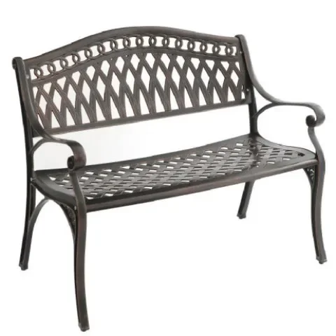 

Outdoor tables and chairs, courtyard double, cast aluminum balcony chairs, outdoor European iron art in the park