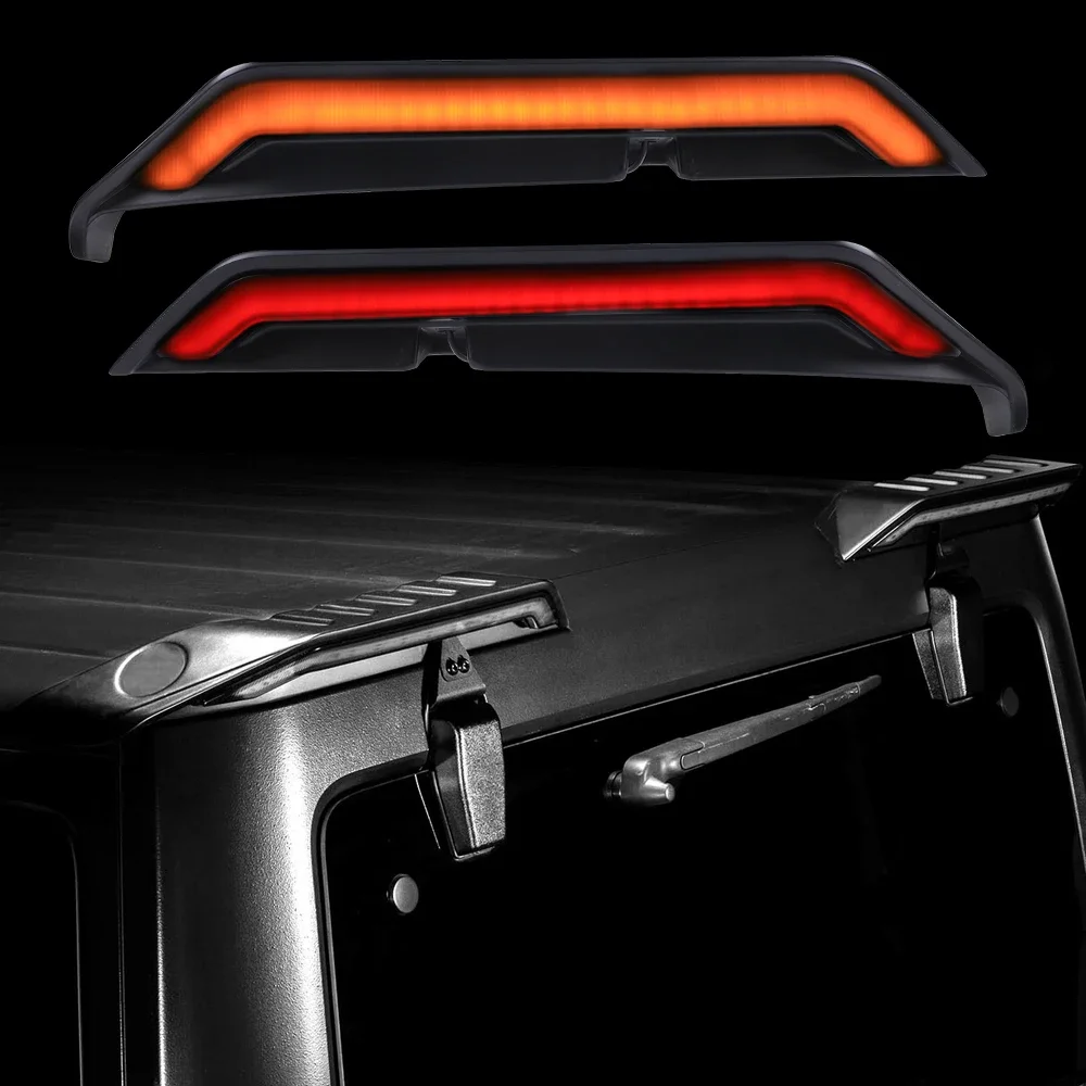 Newest Led Rear Spoiler Light With Brake Light Rear Tailgate Light For Jeep