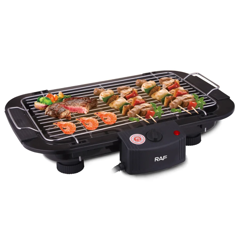 Electric Grill Rotary Oven Cooking Easy to Use Skewer Machine 2000W Fire Power Appliances Kitchen Home