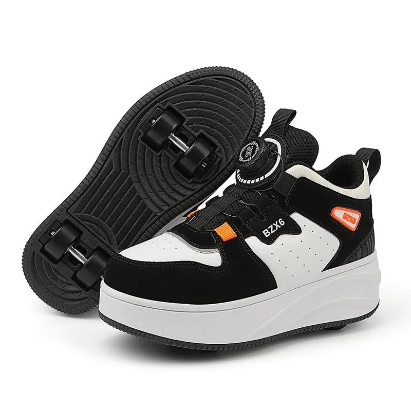 

2024 New Children's Fashion Roller Skating Shoes Comfortable Girls' Roller Skating Sports Shoes Boys' Roller Skating Sneakers