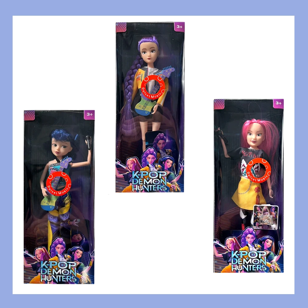 K-Pop شيطان الصيادين 1:1 استعادة دمى أنيمي الموسيقية ماري لومي زوي رائجة البيع هدايا عيد الميلاد مفاجأة للفتيات #1