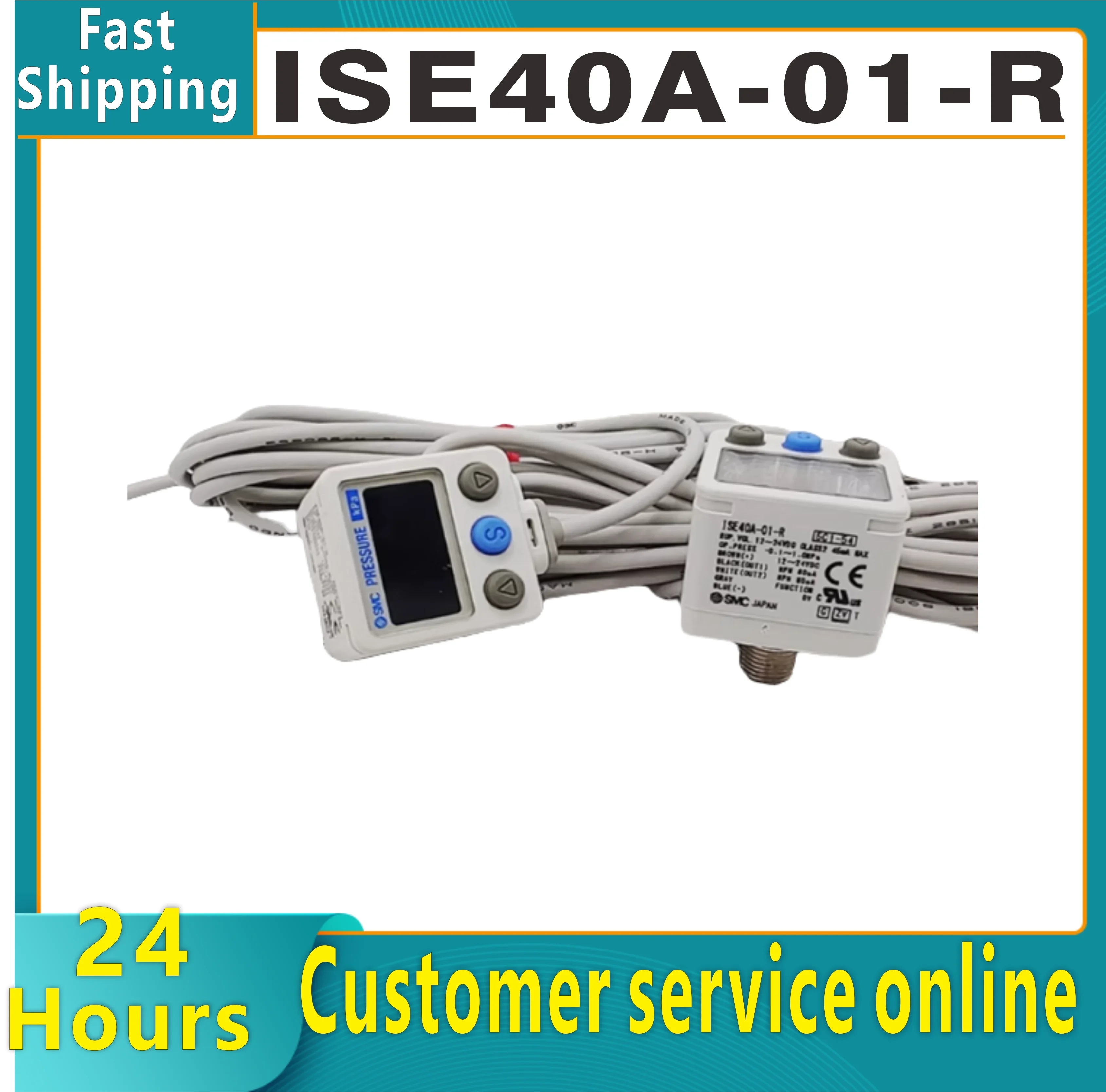 

ZSE40A-01-R ZSE40AF-01-R ISE40A-01-R SMC цифровой датчик давления контроллер воздушный переключатель 100% новый оригинал