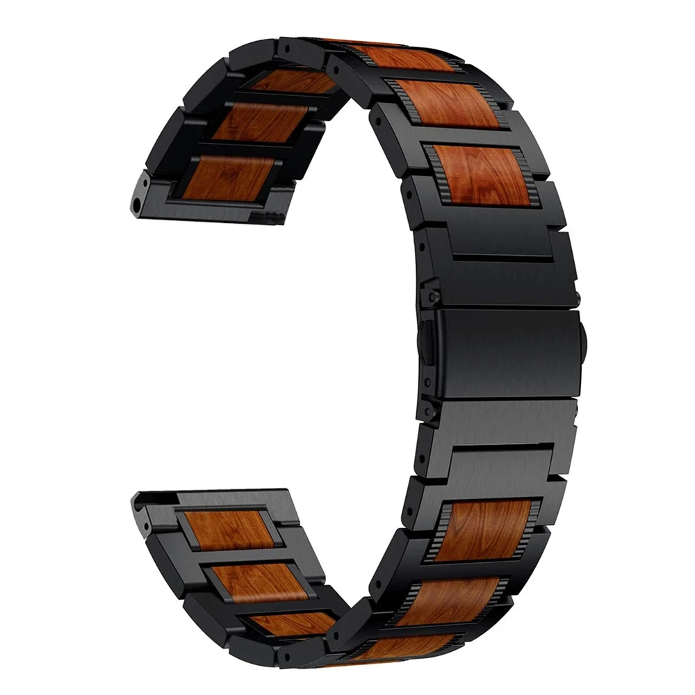 20mm 22mm Wooden Bracelet For Samsung Galaxy Watch4 Classic 46mm 42mm Band Wristband Galaxy Watch4 44mm 40mm/Galaxy Watch3 Strap