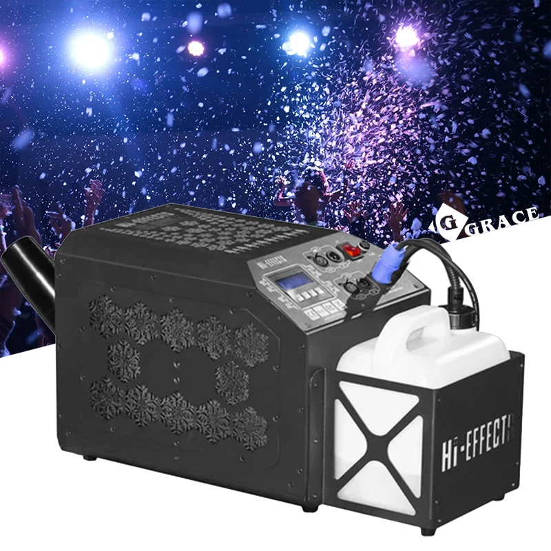 

Снегогенератор Igracelite 1800 Вт, тихий сценический эффект, снежная машина для нового сценического эффекта