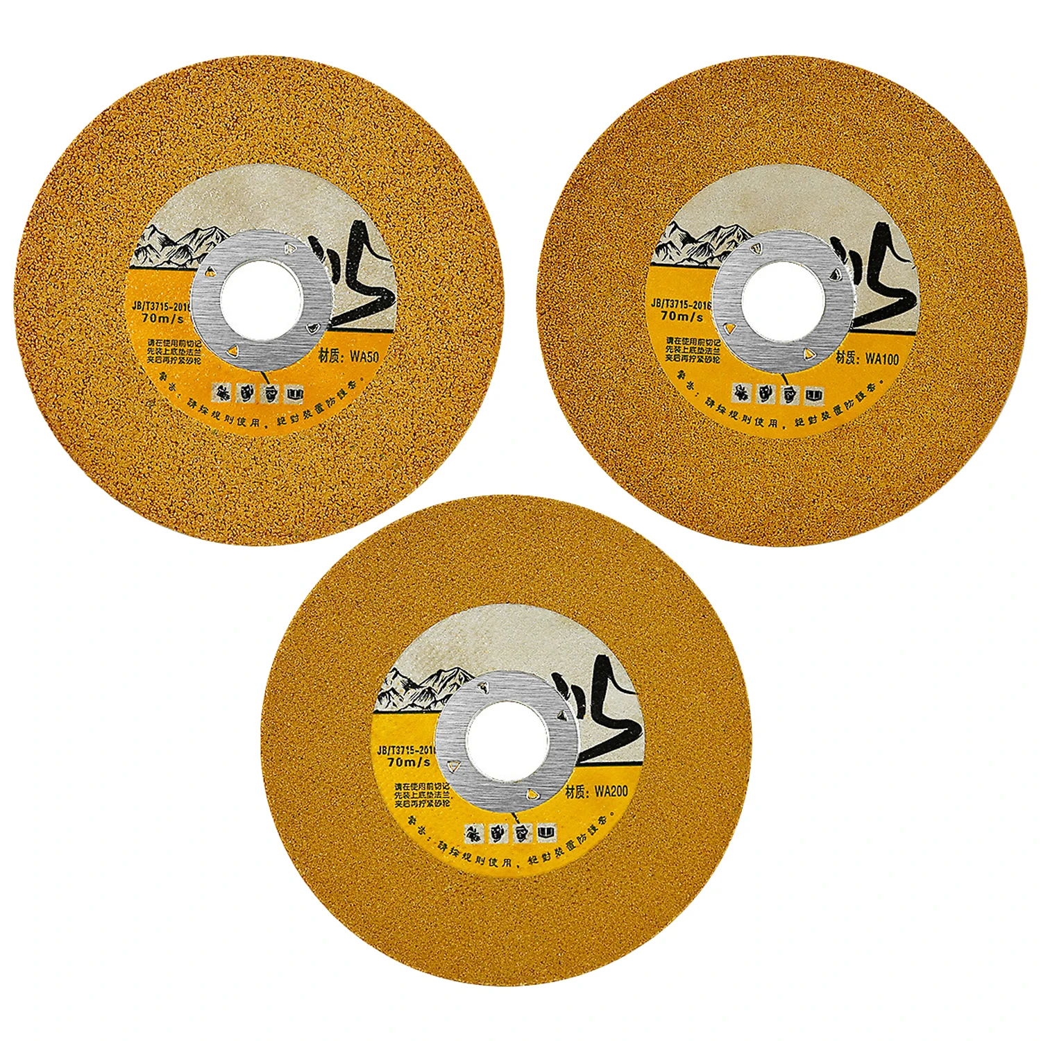 

Вращающееся лезвие шлифовального круга 100 мм для точилки для ножей и ножниц 50/100/200 # Металлический полировальный блок, аксессуар для заточки