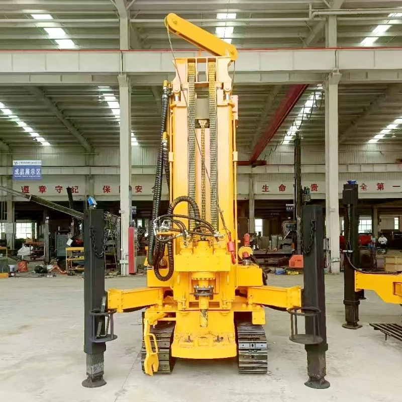 Rotary Water Well Drilling Rig Machine Widely Using Mine Drill Rig Water Pneumatic Dual-purpose Drilling Rig Machine for US