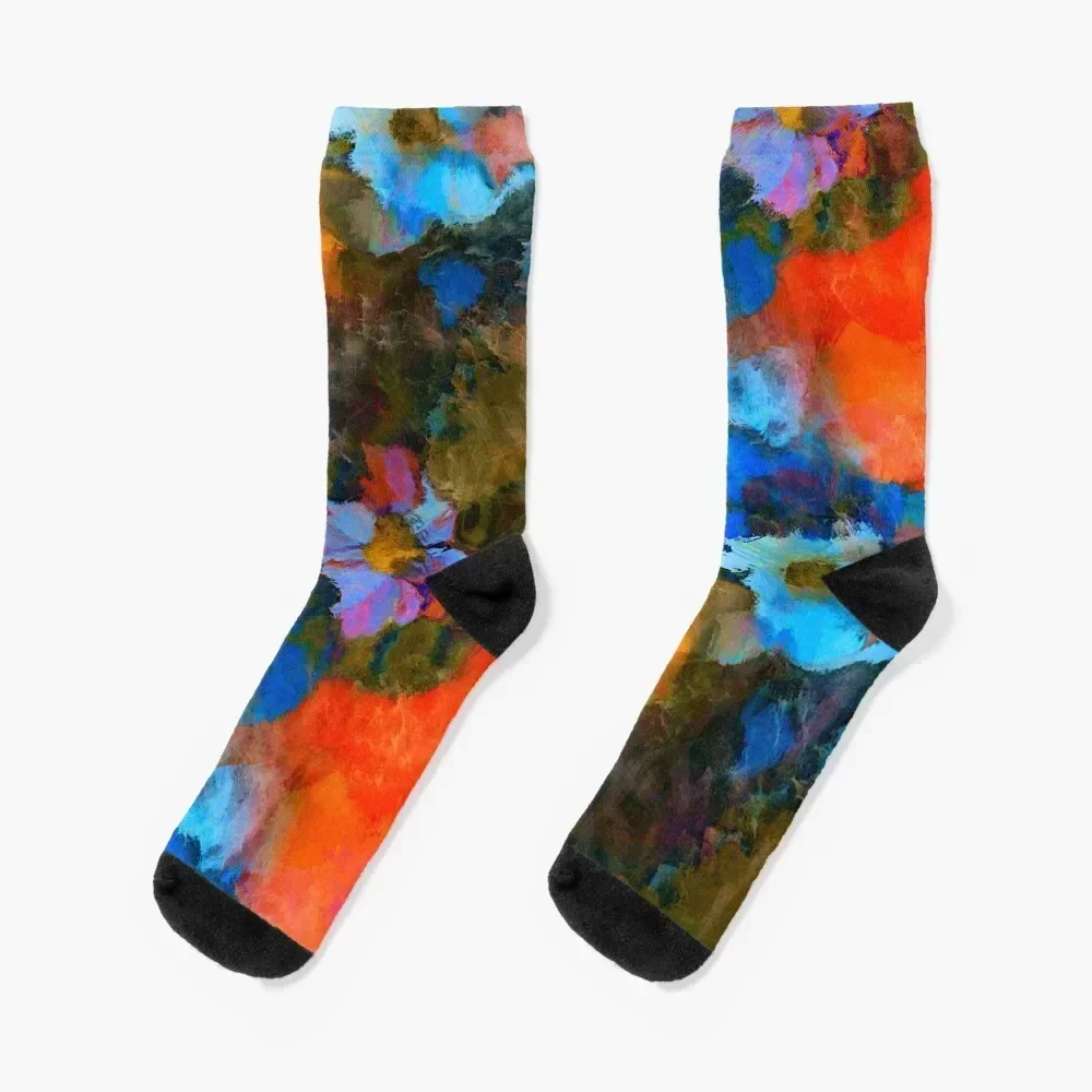 

Smell The Flowers Socks custom Stockings essential Sports Mens Socks Women's