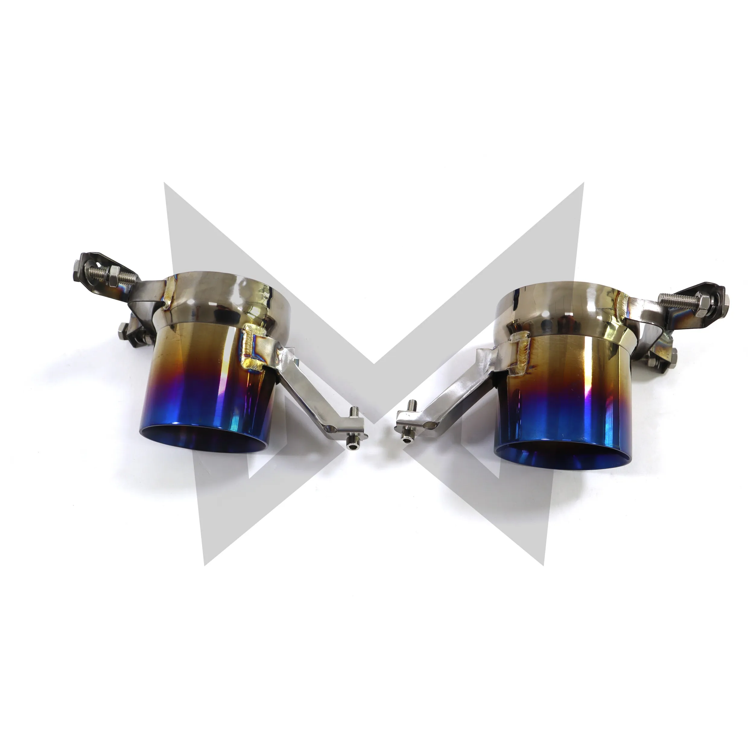 11.11 Scarico MANX Ti leggero per Ferrari 488 GTB Catback Suono sportivo profondo + 10% cavalli Suggerimenti facili da installare