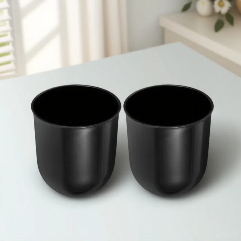 

2pcs Cup Plastic Compact Bathroom Holder, Toilet Container, Scrubber Brush Rack, Cleaning Tool Holder, Household Toilet Cleaning