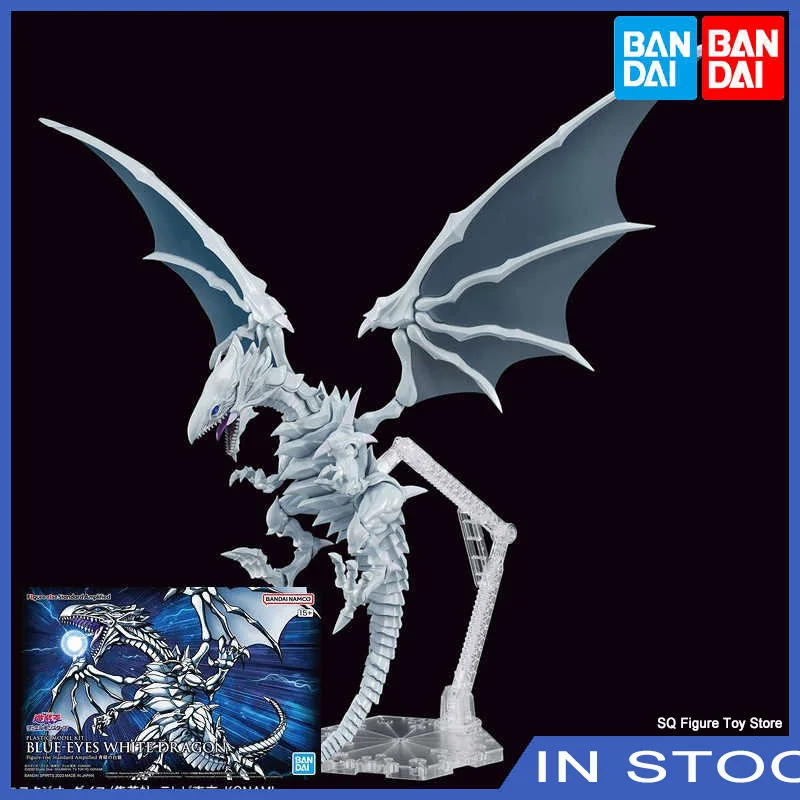 

Подлинная фигурка Bandai Blue-eyes White Dragon, стандартная усиленная аниме-сборка, модель, экшн-фигурка, кукла, детская игрушка, статуя