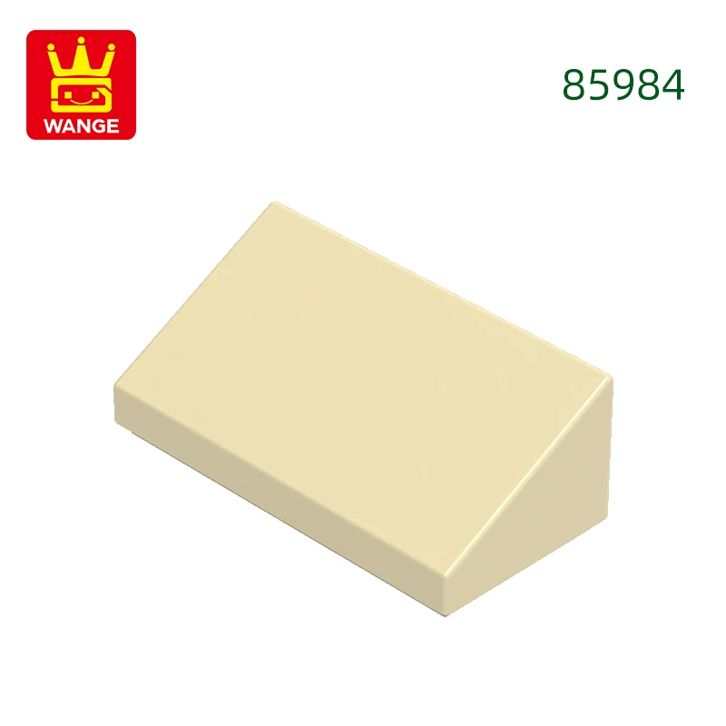 Wange 266 stks/partij 85984 Slope 30 1x2x 2/3 Roff Block Moc Color Accessoires Compatibel Met Brick DIY Kinderspeelgoed Assemblage Onderdelen