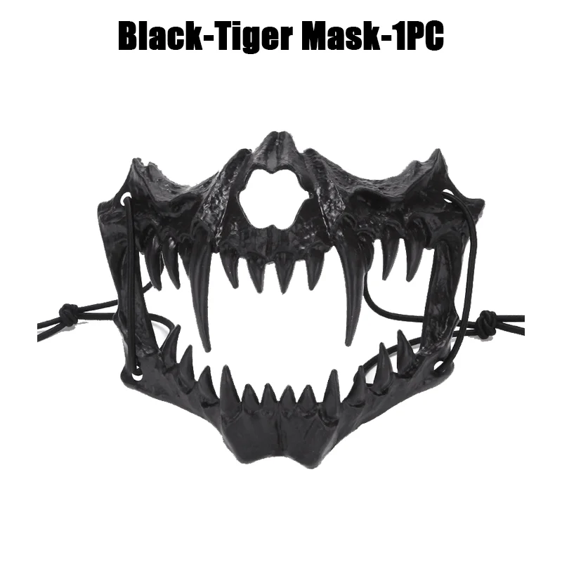 Máscara De Animal Gótico De Neopreno Para Cosplay – Máscara De Cara Completa Hecha A Mano, Ideal Para Halloween, Fiestas De Disfraces Y Carnaval, Colores Disponibles (Rosa, Verde, Negro, Rojo, Morado, Azul)