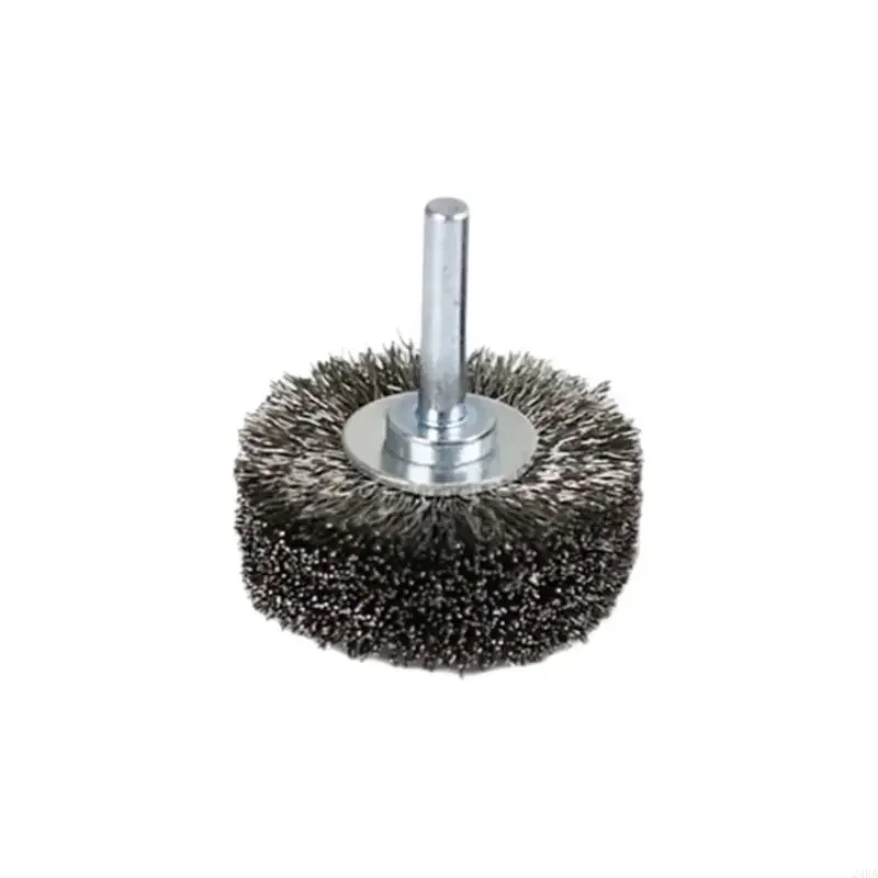 

50mm Stainless Steel Wire Wheel 20mm Thick Rusts Scouring Brush Compatibles with 1/4" Shank Tool for Polishing Grinding