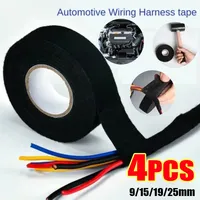 Sound Absorbing Tape Insulation Black Electrical Tape Heat Waterproof Resistance TapInsulation Automotive Fabric Cloth Tape