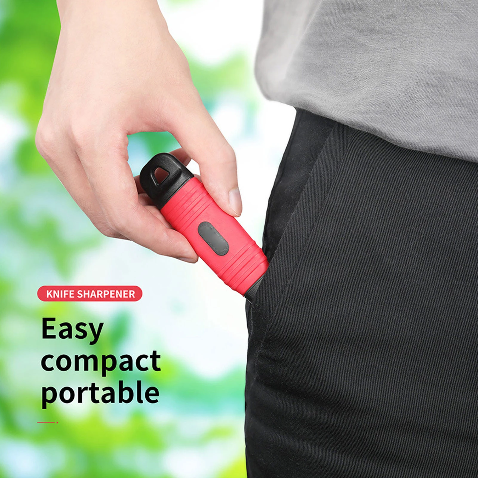 

Garden Tool Sharpener Double Sided Portable Sharpening Stone File Blade Sharpener for Gardening Tool Maintenance Sharpener