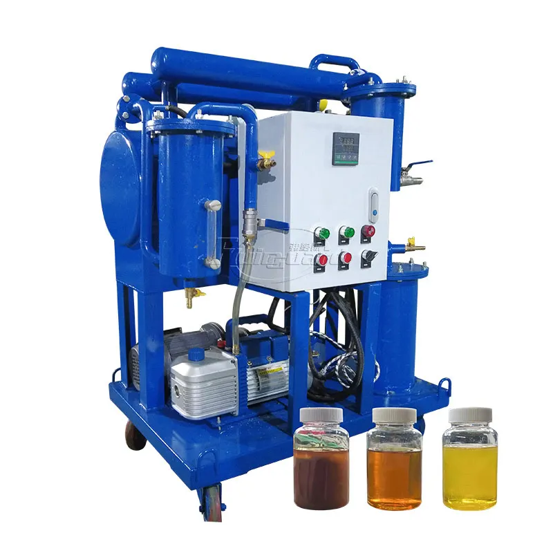High Effective Insulating Impurity Oil Purifier Remove Water Multi Function Vacuum