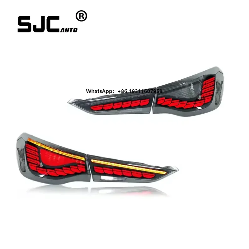 

SJC Auto Led Taillight for New 4 Series G22 G82 G23 Taillight Assembly New Style Modified Dragon Scale LED Flow Turn Signal