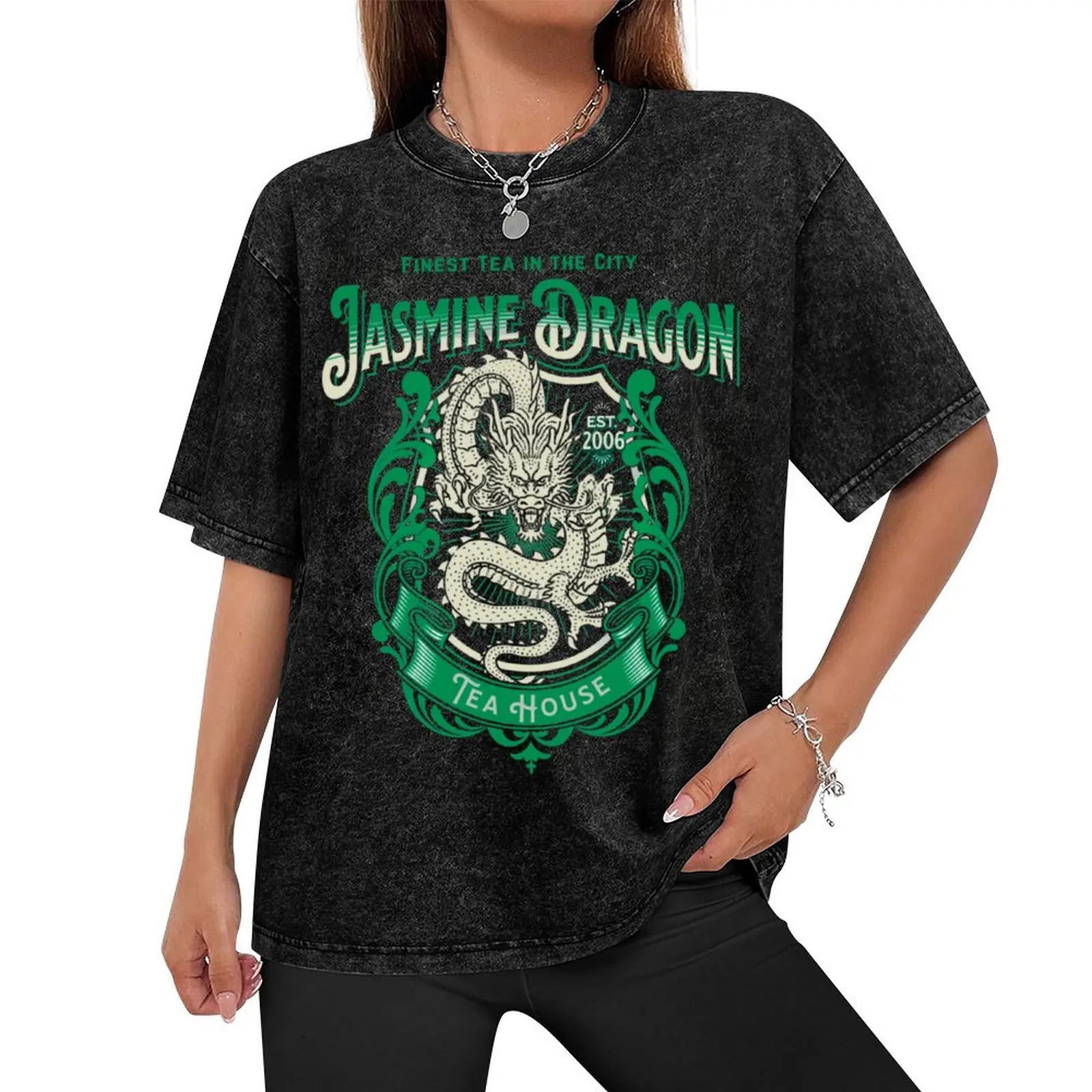 Jasmine Dragon Tea House T-Shirt graphic shirts cute clothes Men's t shirts