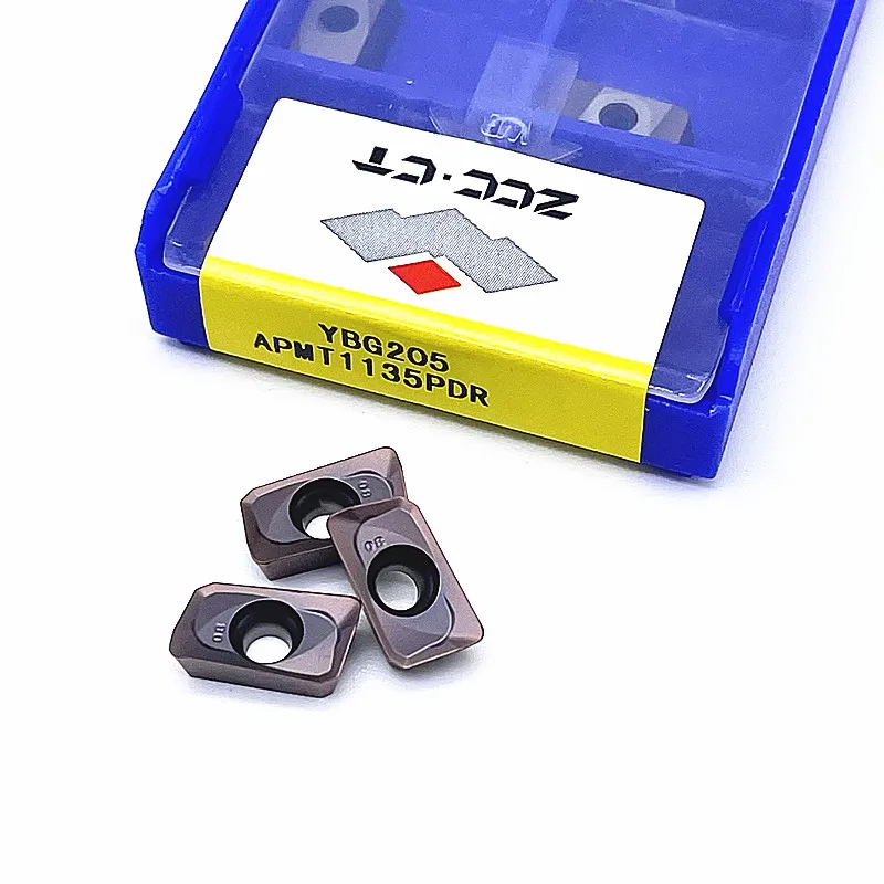 ZCC.CT APMT1135PDR YBG202 YBG205 APMT160408PDER карбидные вставки CNC для стали, нержавеющей стали, чугуна