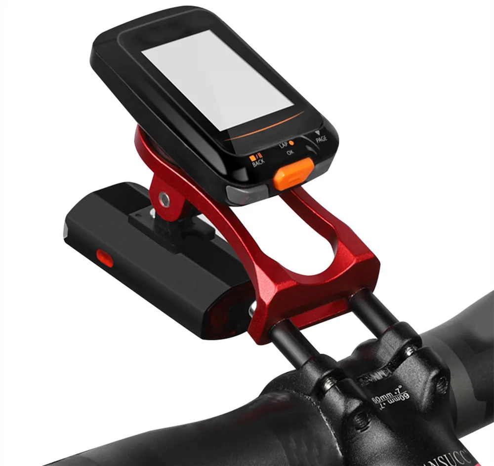 Bicycle Stopwatch Holder MTB Bike Front Handlebar GPS Speedometer Mount Holder For Garmin Bryton Wahoo Bike Computer Mount SM516