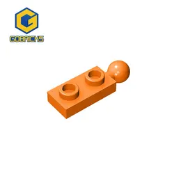 Gobricks 10PCS Bricks Plate Modified 1 x 2 with Tow Ball on End Compatible with lego 22890 children's Assembles Building Blocks