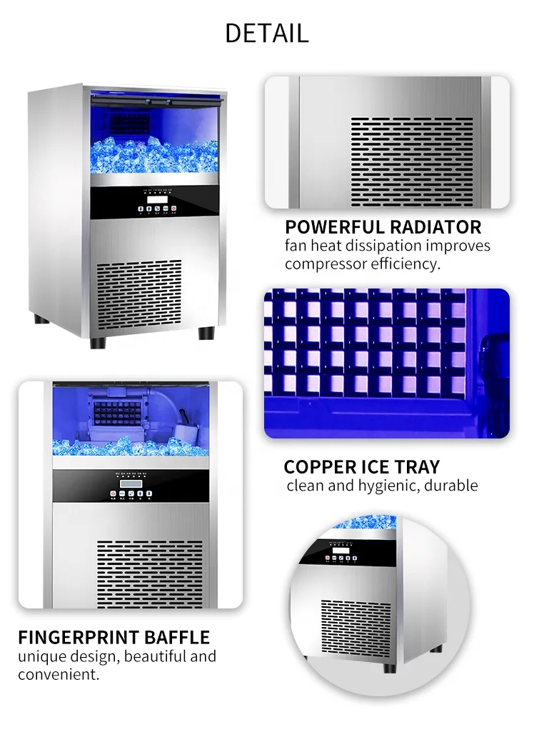 Mvckyi GQ-30 commercial machinery for small business wholesale 2 in 1 portable ice ball maker ice cube ice maker