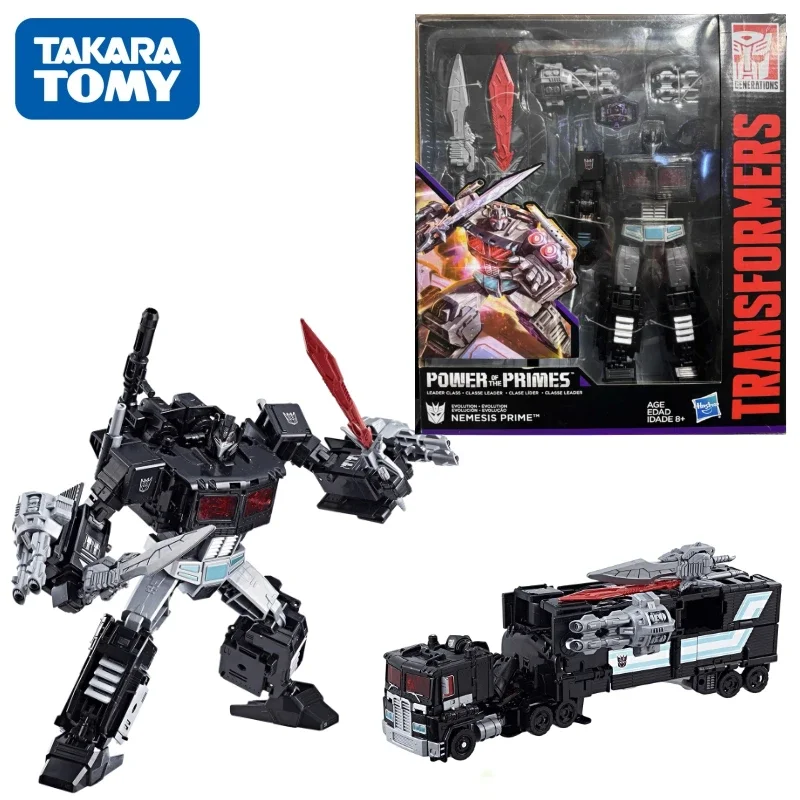 In Stock Takara Tomy Transformers G Series Tianyuan Divine Power Channel Limited Dark Optimus Prime Robot Anime Action Model