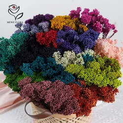 70g Eternal Millet Rice Flowers Bouquet Fall Home Decor DIY Resin Accessories Natural Plants Wedding Party Photography Props