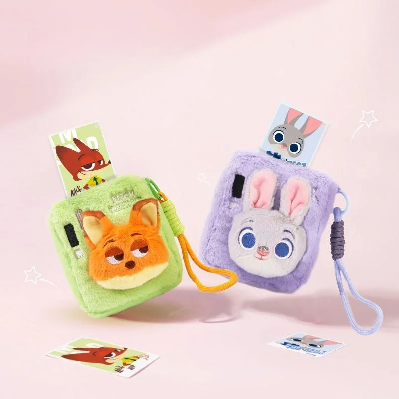 

Сумка для камеры Zootopia Judy Nick, новый стиль, креативный кавайный подарок на день рождения, милая ниша, Новый год, отправка подруге, мультфильм, хороший вид