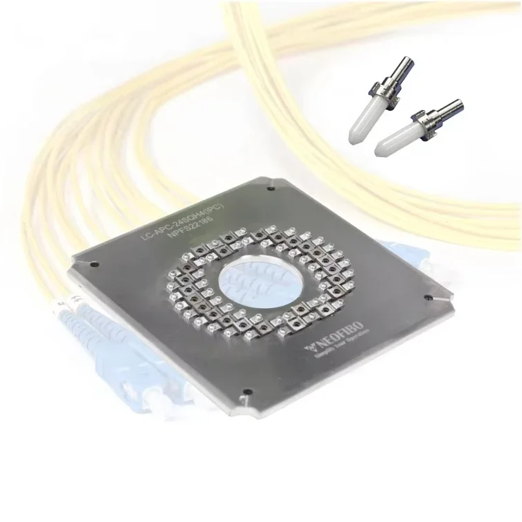 

2025 LC-APC-24SQH4 IPC LC Connector Fiber Polishing Plate jig holder for lc ferrule fiber optic Polishing Fixture