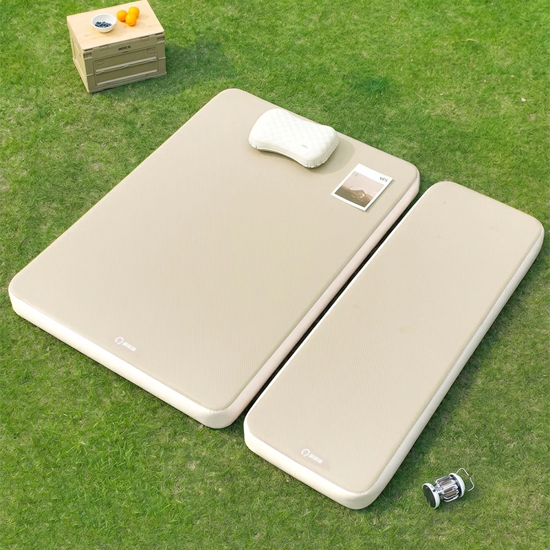 Image of Lohascamping Luftmatratze Kompaktes Klappbett Camping-Zeltmatte 1-2 Personen Aufblasbare Matte 10cm Dicke Schlafmatte